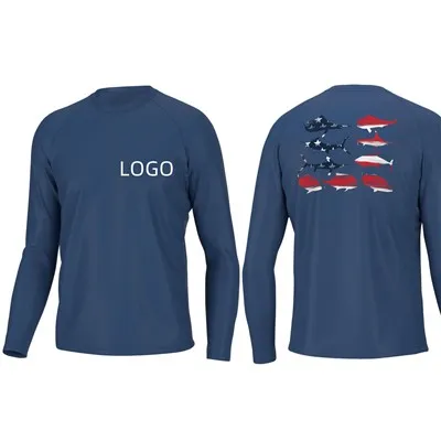 Özel Hızlı Kuruyan Uv Koruma Balıkçılık Gömleği